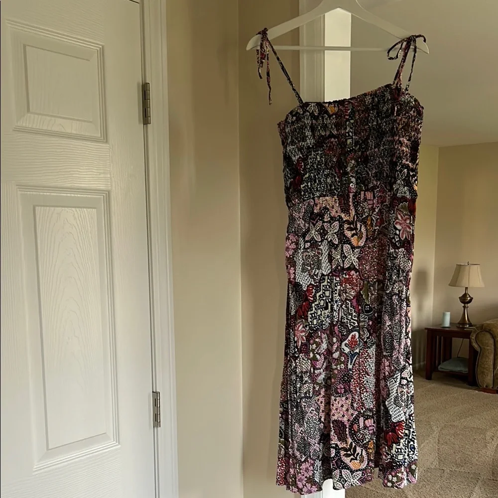 Colorful Patterned Sundress - Picture 3 of 4